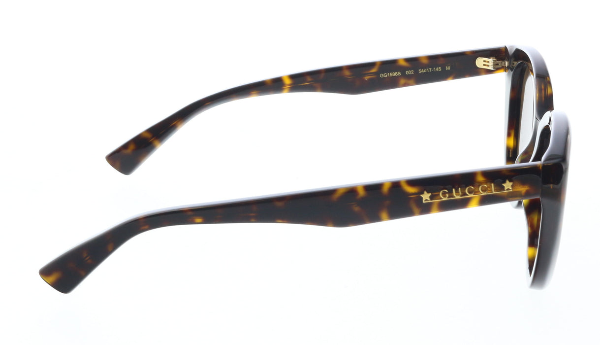 Gucci GG1588S-002 Havana cat-eye Ladies Sunglasses