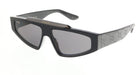 Gucci GG1591S-001 Black shield Mens Sunglasses