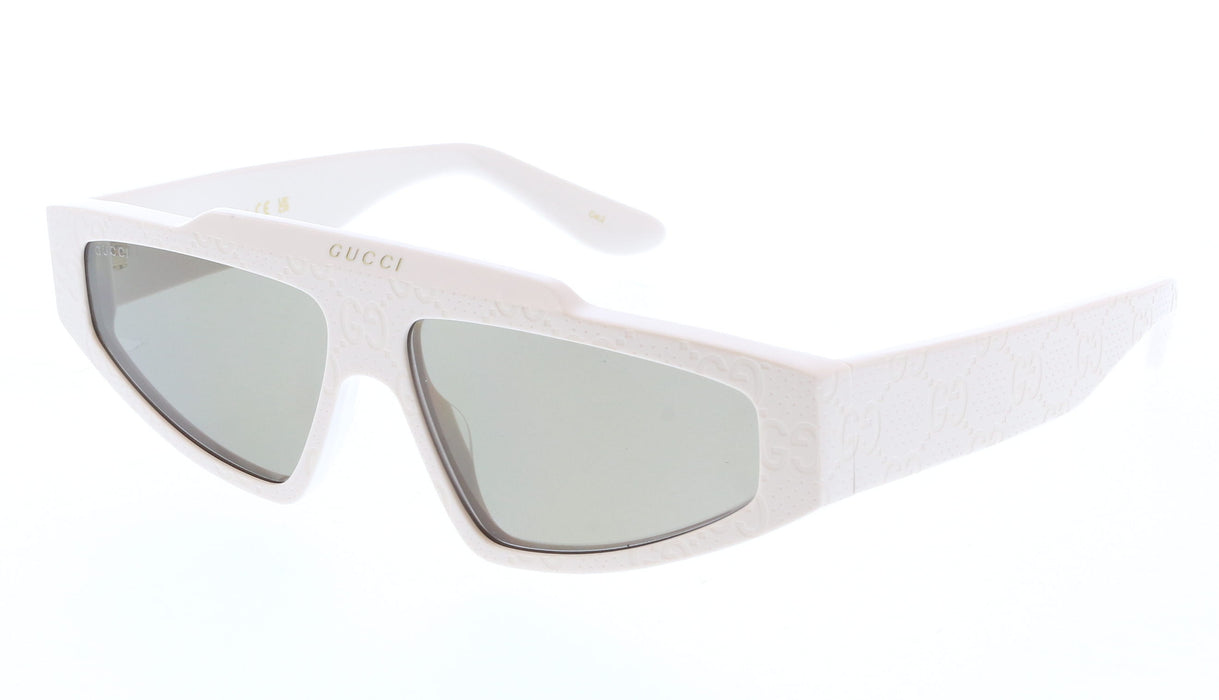 Gucci GG1591S-005 Ivory shield Mens Sunglasses