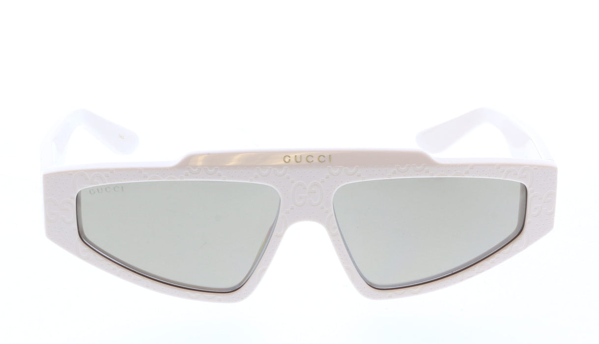 Gucci GG1591S-005 Ivory shield Mens Sunglasses
