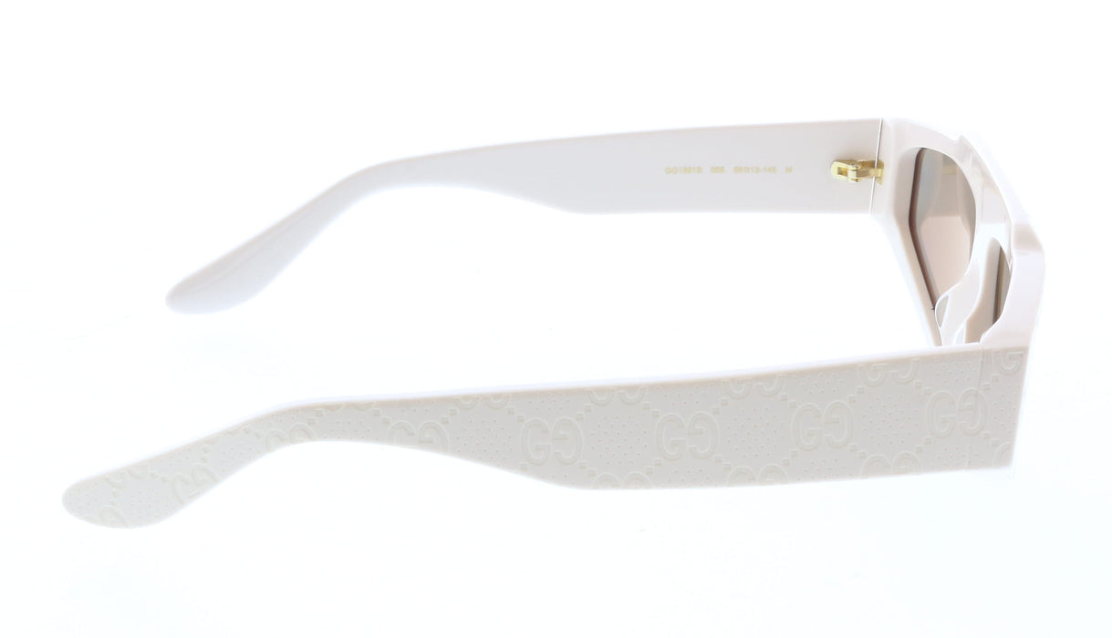 Gucci GG1591S-005 Ivory shield Mens Sunglasses