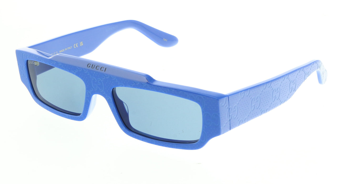 Gucci GG1592S-004 Blue square Mens Sunglasses
