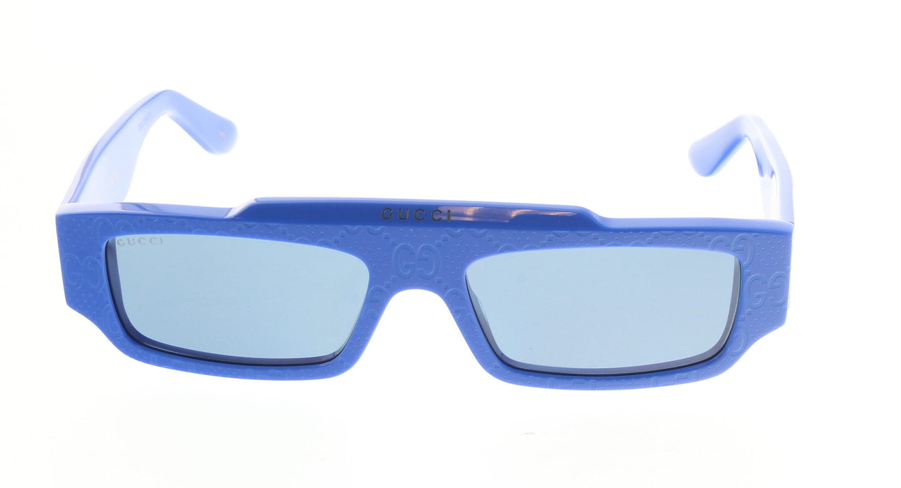 Gucci GG1592S-004 Blue square Mens Sunglasses