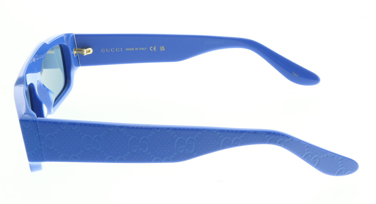 Gucci GG1592S-004 Blue square Mens Sunglasses