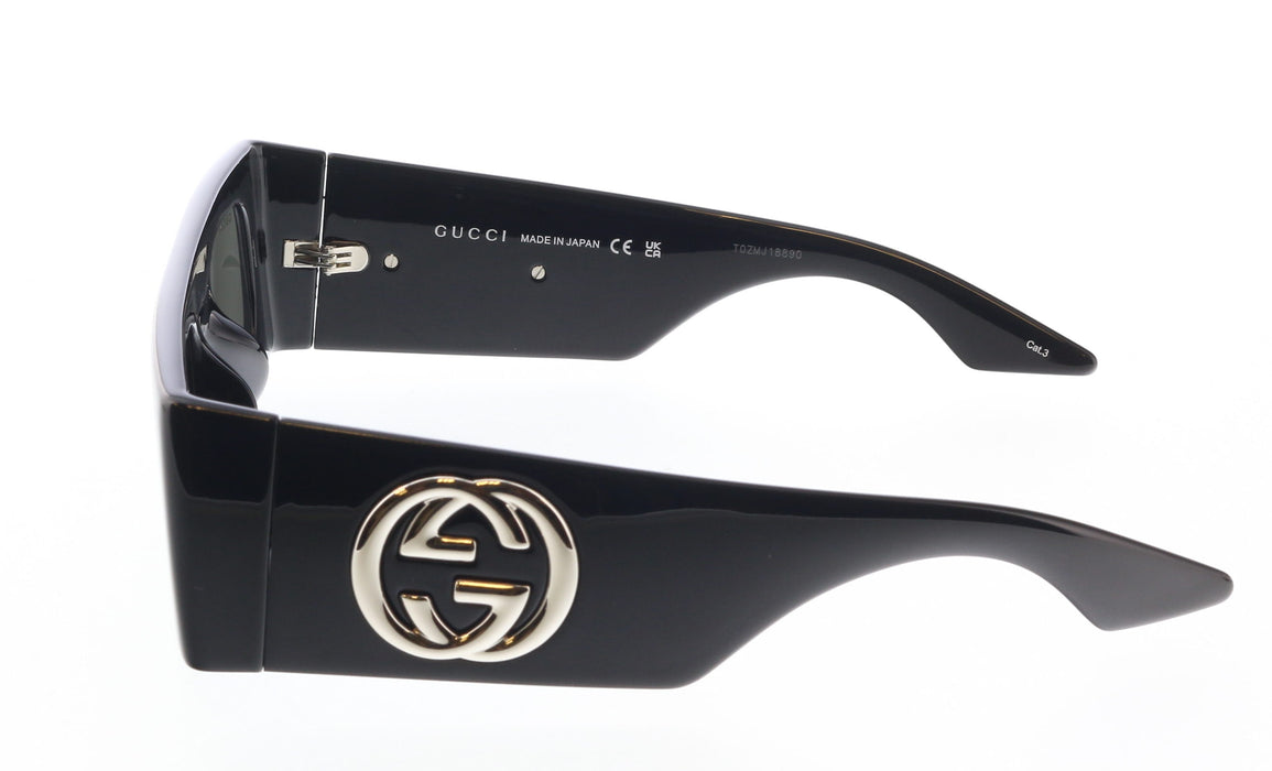 Gucci GG1646S-001 Black square Ladies Sunglasses