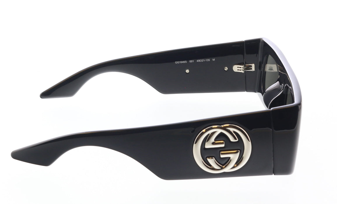 Gucci GG1646S-001 Black square Ladies Sunglasses