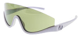 Gucci GG1650S-011 Silver shield Ladies Sunglasses