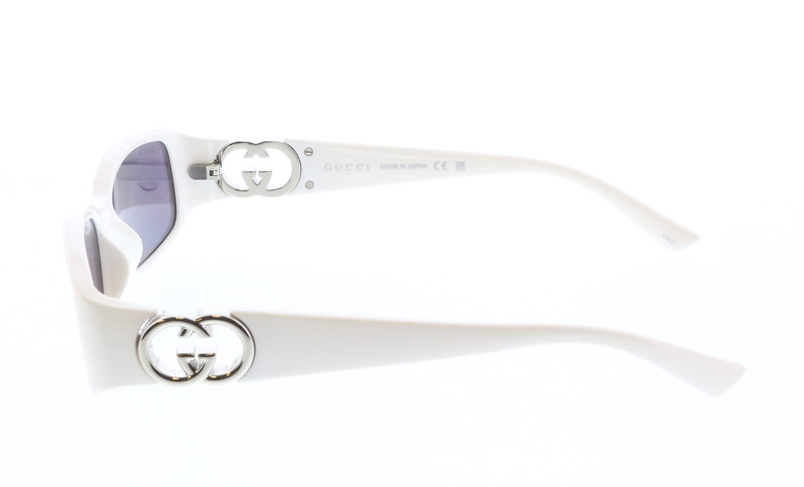 Gucci GG1661S-003 White square Ladies Sunglasses