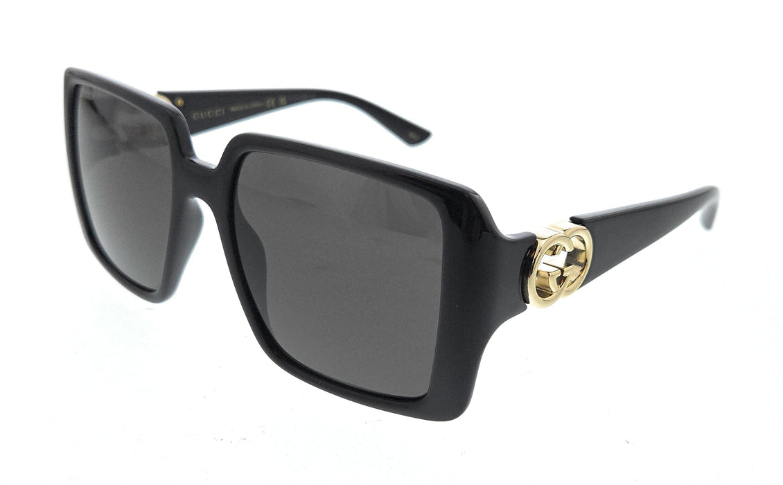Gucci GG1692S-001 Black square Ladies Sunglasses