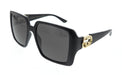 Gucci GG1692S-001 Black square Ladies Sunglasses