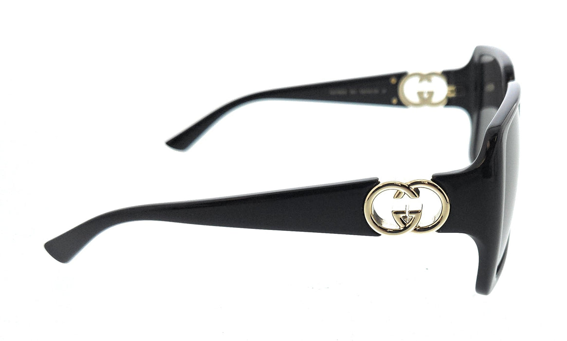 Gucci GG1692S-001 Black square Ladies Sunglasses