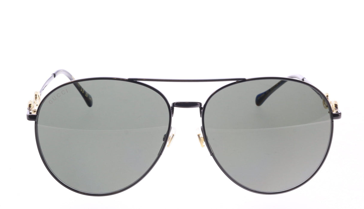 Gucci GG1698S-001 Black aviator Ladies Sunglasses