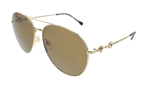 Gucci GG1698S-002 Gold aviator Ladies Sunglasses