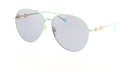 Gucci GG1698S-004  Gold Aviators with Horsebit Accent & Grey Lenses