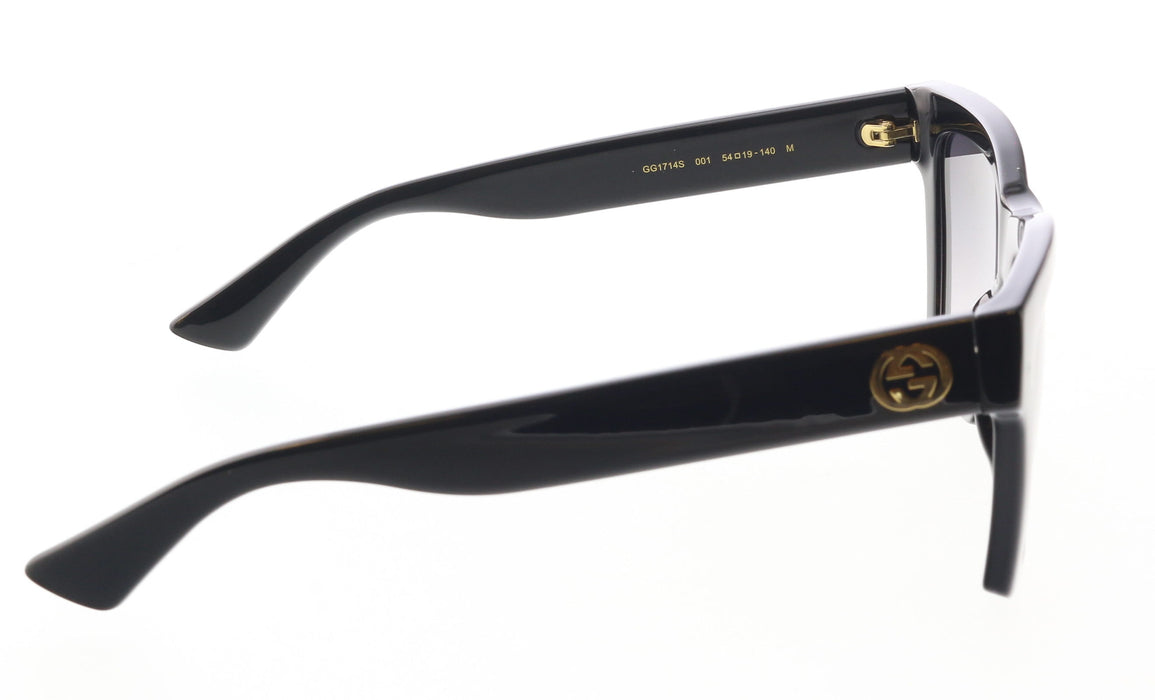 Gucci GG1714S-001 Black square Ladies Sunglasses