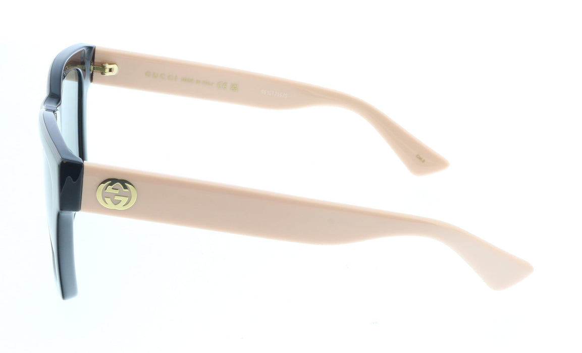 Gucci  Black & Pink square Ladies Sunglasses