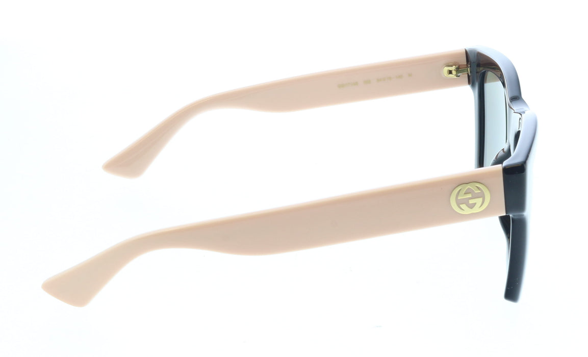 Gucci  Black & Pink square Ladies Sunglasses