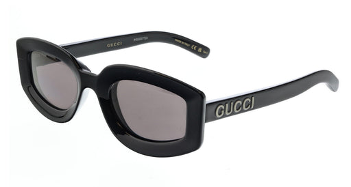 Gucci GG1719S-001 Black Oval Ladies Sunglasses