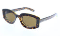 Gucci GG1719S-002  Oversized Square Tortoiseshell Sunglasses