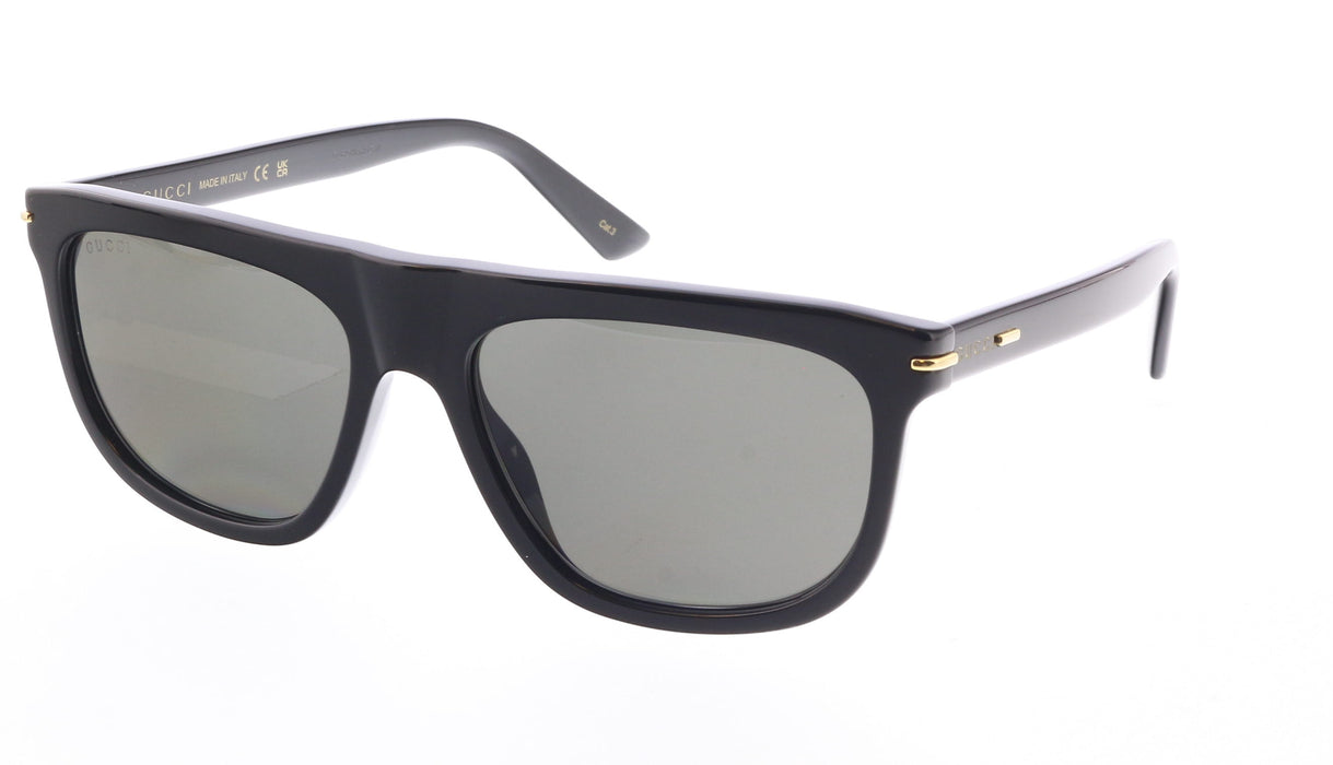 Gucci GG1726S-001 Black shield Mens Sunglasses