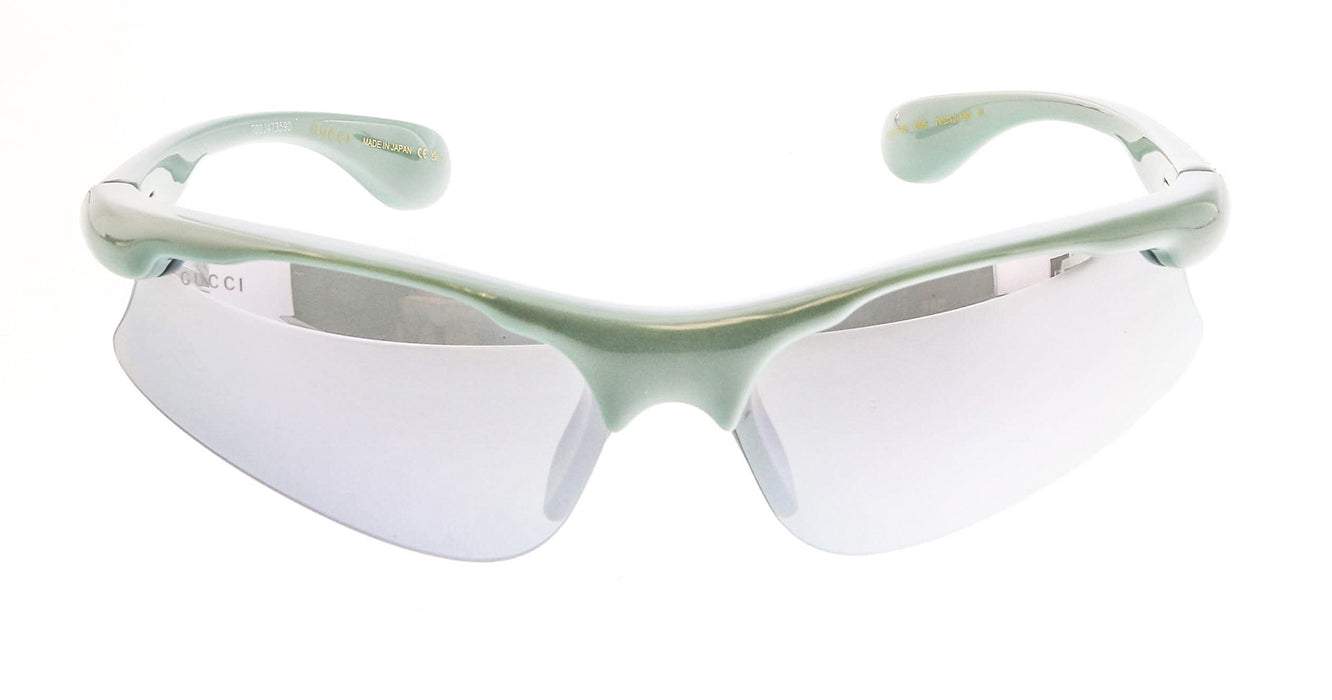 Gucci GG1774S-005 Green shield Unisex Sunglasses