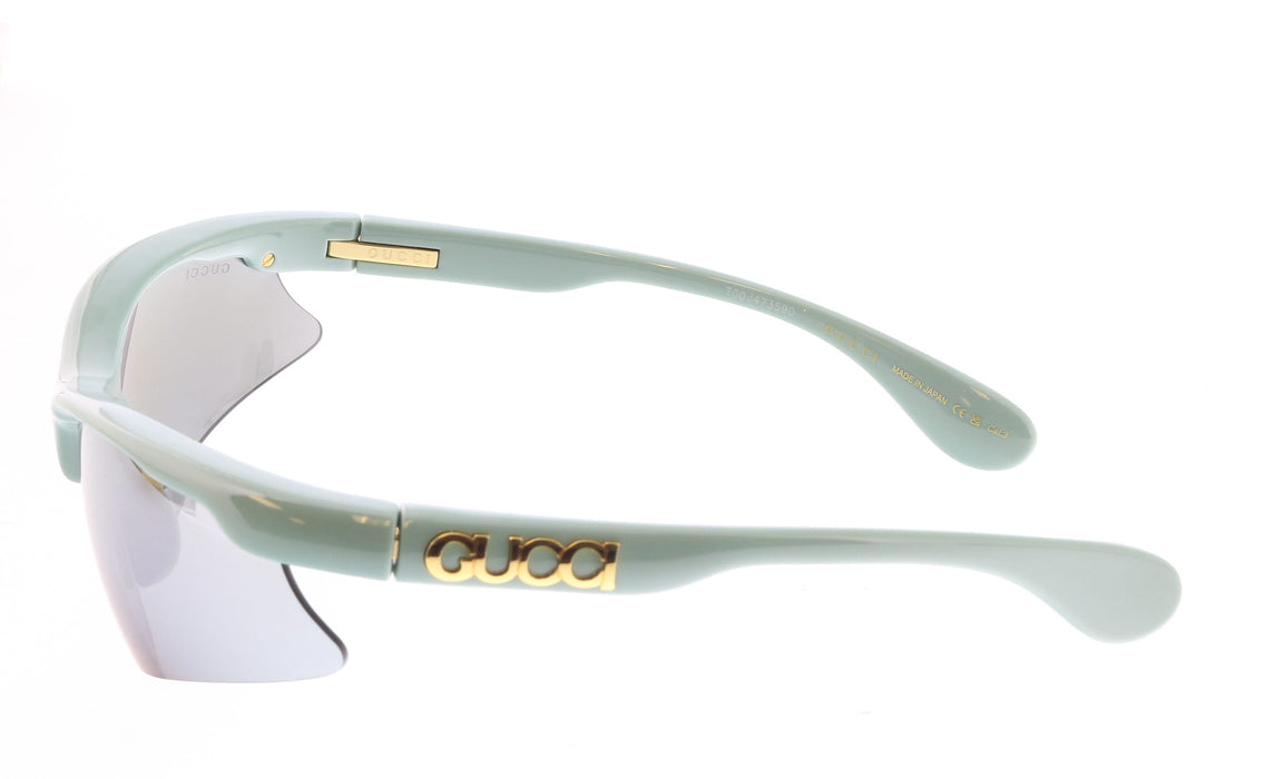 Gucci GG1774S-005 Green shield Unisex Sunglasses