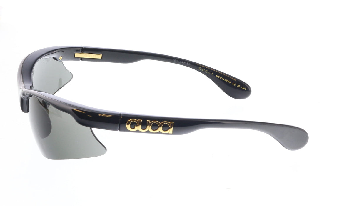 Gucci GG1774S-006 Black shield Unisex Sunglasses