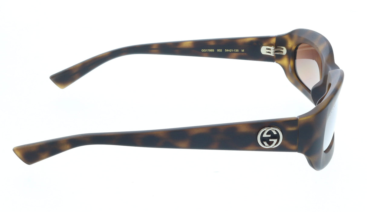 Gucci GG1786S-002 Havana square Mens Sunglasses