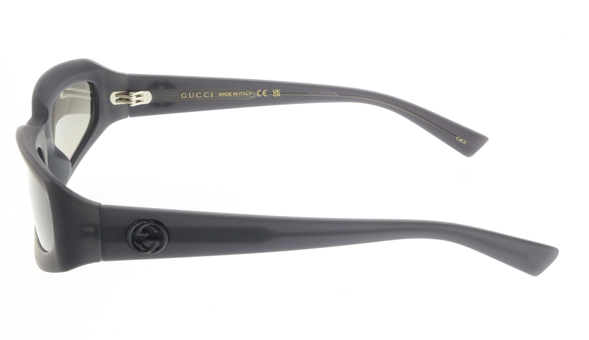 Gucci GG1787S-001 Dark Grey square Mens Sunglasses