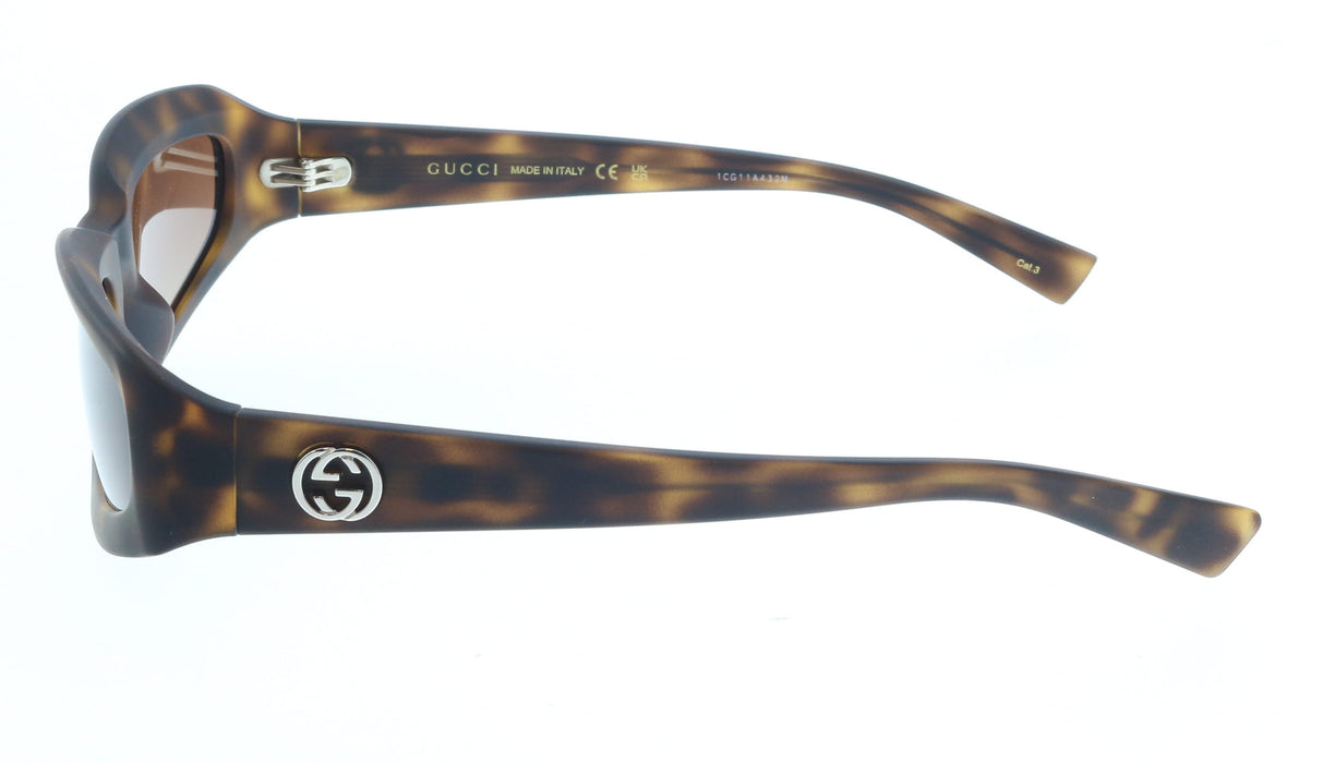 Gucci GG1787S-002 Havana square Mens Sunglasses