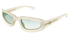 Gucci GG1787S-005 Yellow square Mens Sunglasses