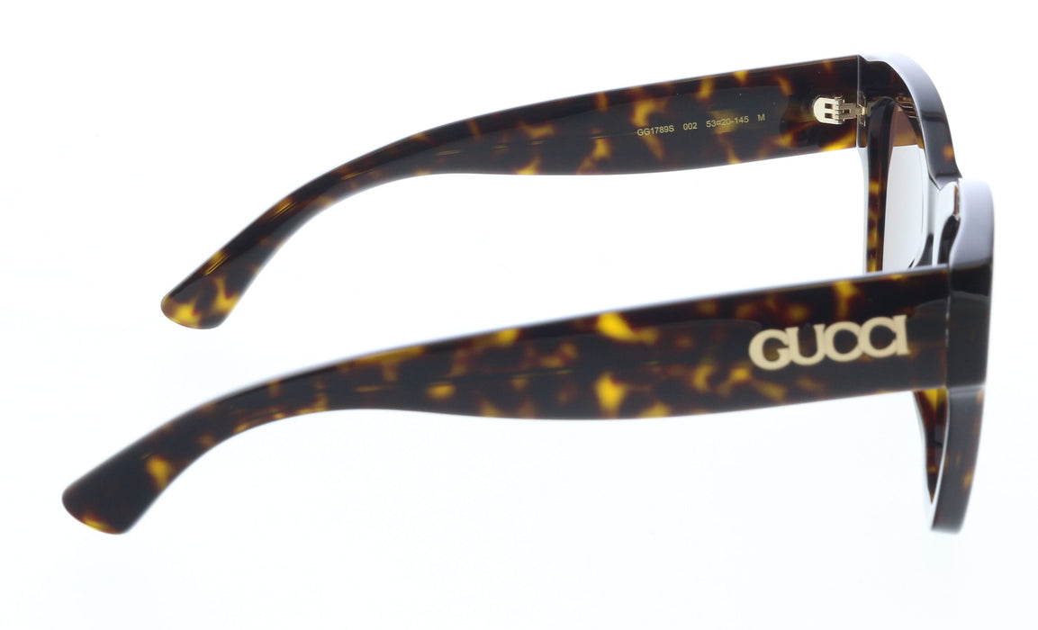 Gucci GG1789S-002 Havana square Ladies Sunglasses