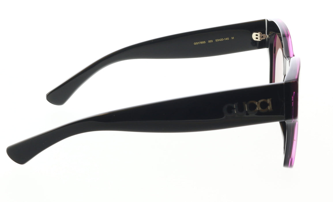 Gucci GG1789S-003 Black square Ladies Sunglasses