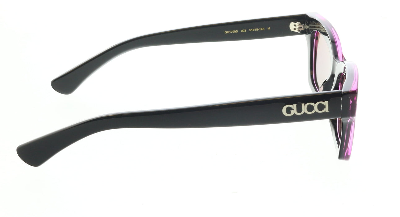 Gucci GG1790S-003 Black square Ladies Sunglasses