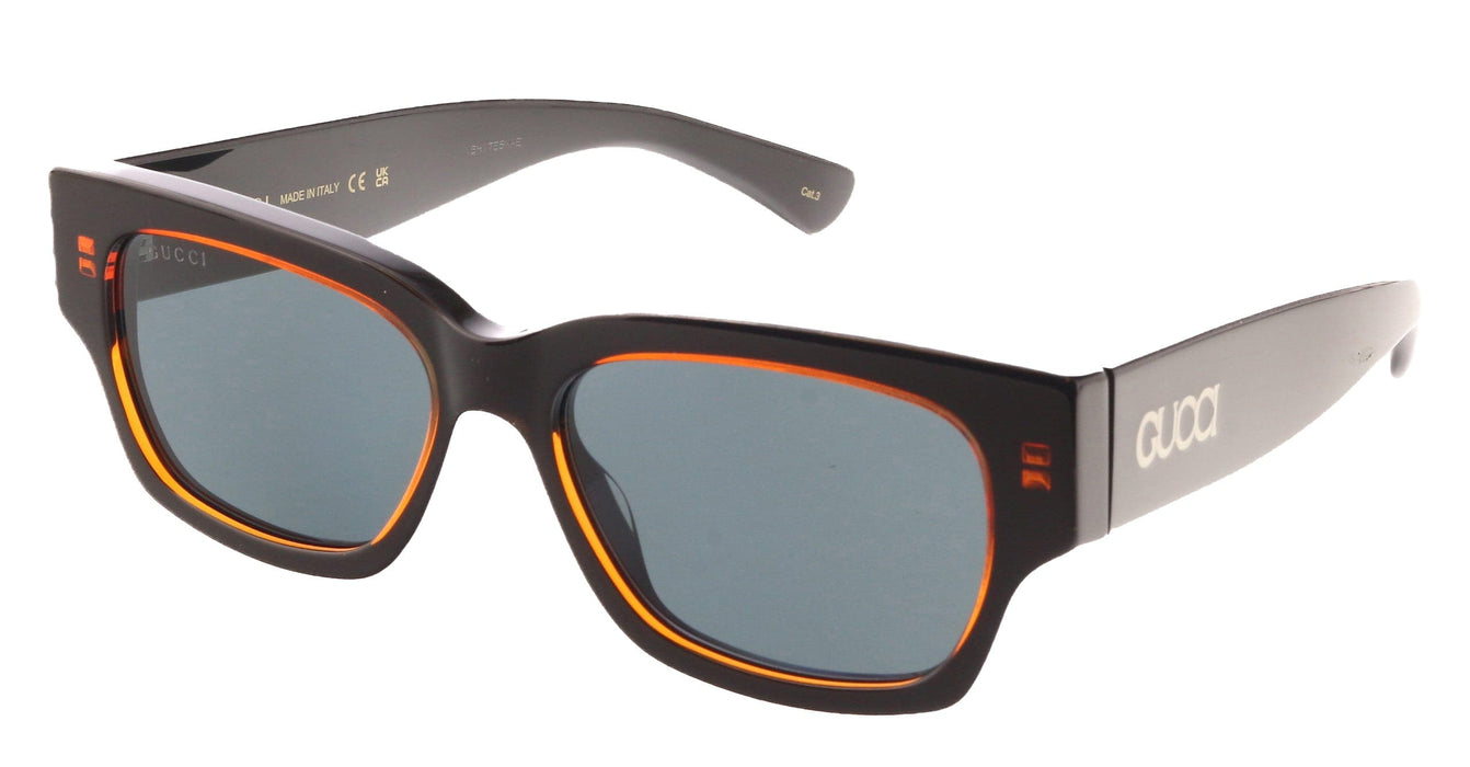 Gucci GG1794S-003 Black & Red square Mens Sunglasses