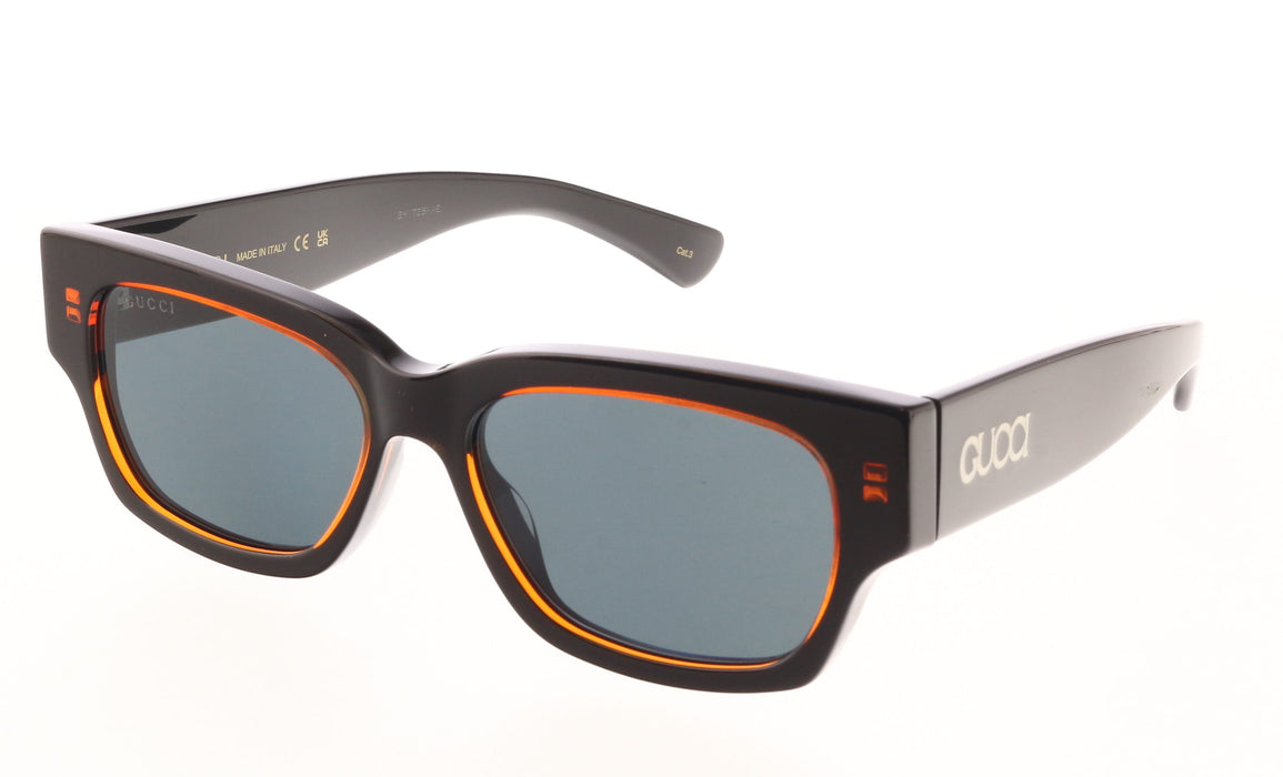 Gucci GG1794S-003 Black & Red square Mens Sunglasses