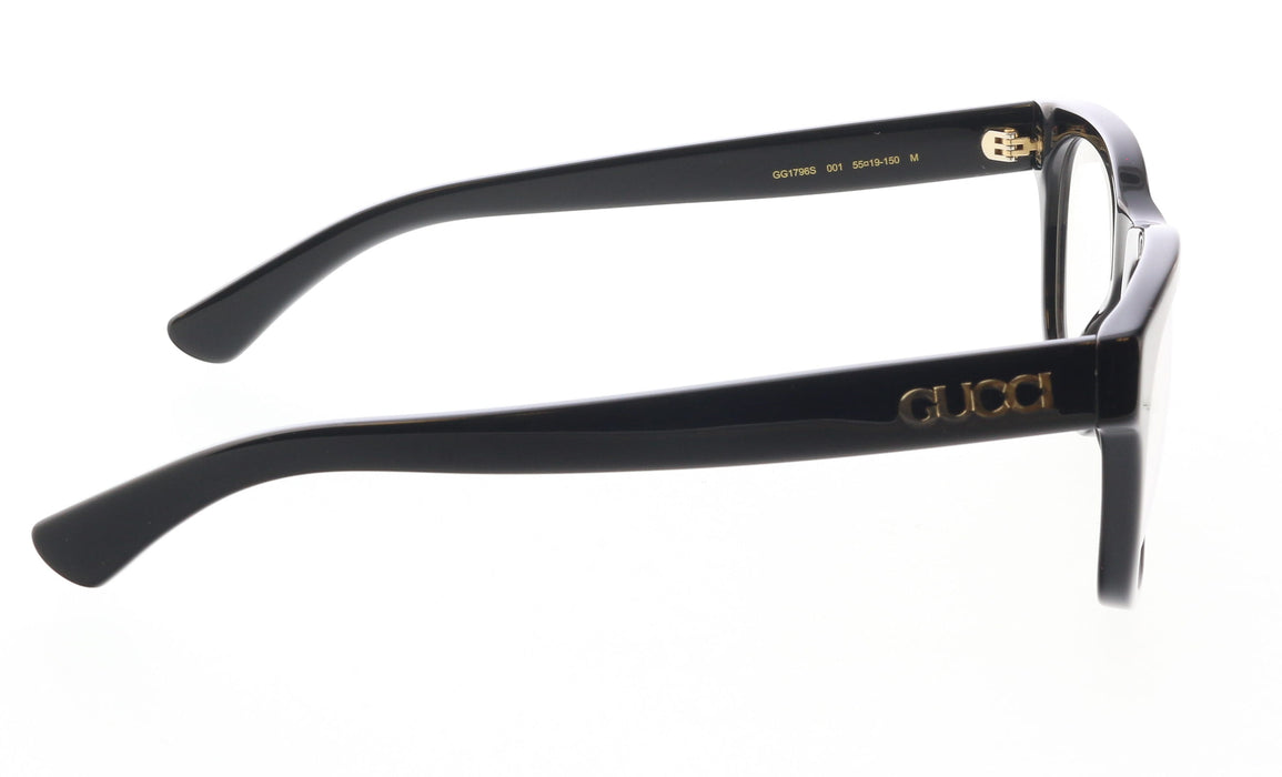 Gucci GG1796S-001 Black square Mens Sunglasses