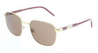 Gucci GG1799S-004 BURGUNDY & Gold round Mens Sunglasses