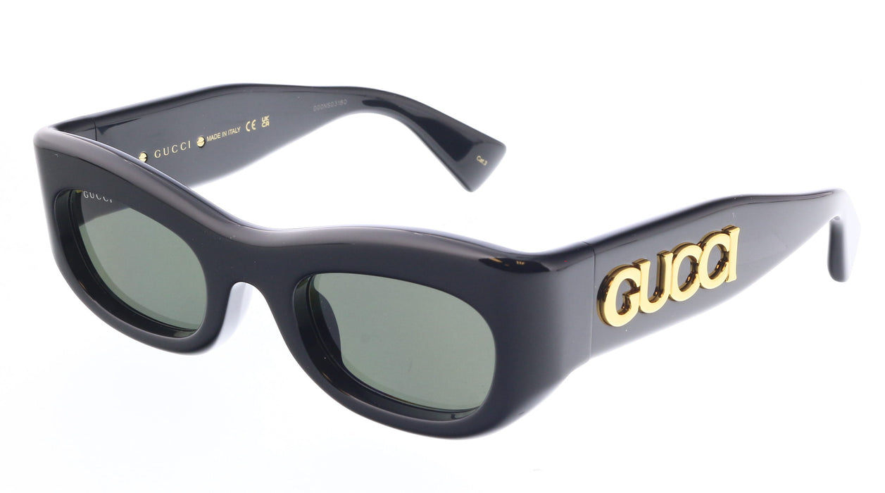 Gucci GG1809S-001 Black round Ladies Sunglasses