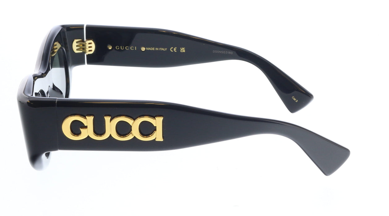 Gucci GG1809S-001 Black round Ladies Sunglasses