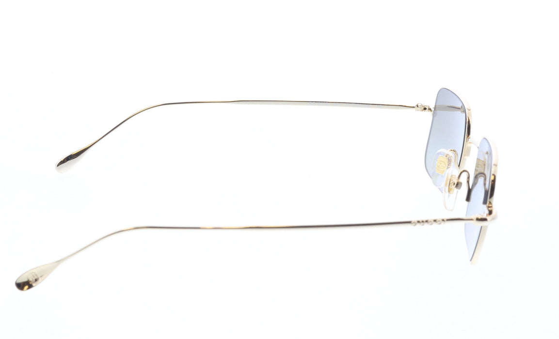 Gucci GG1813S-001 Gold square Unisex Sunglasses