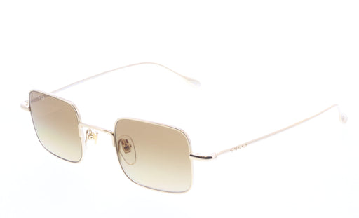 Gucci GG1813S-002 Gold square Unisex Sunglasses