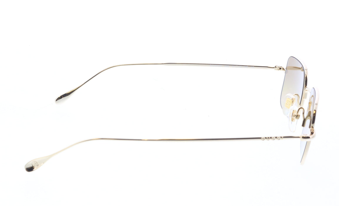 Gucci GG1813S-002 Gold square Unisex Sunglasses