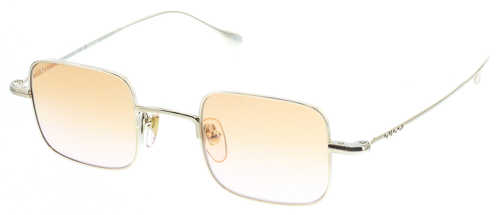 Gucci GG1813S-004 Gold square Unisex Sunglasses