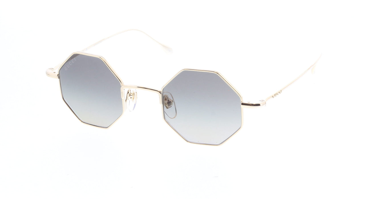 Gucci GG1814S-001 Gold geometric Unisex Sunglasses