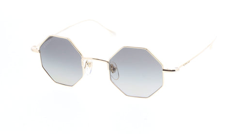 Gucci GG1814S-001 Gold geometric Unisex Sunglasses