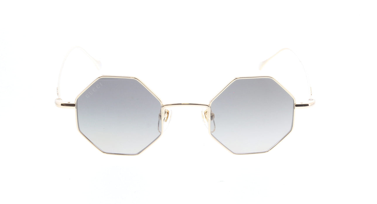 Gucci GG1814S-001 Gold geometric Unisex Sunglasses