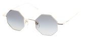 Gucci GG1814S-001 Gold geometric Unisex Sunglasses