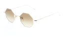 Gucci GG1814S-002 Gold geometric Unisex Sunglasses