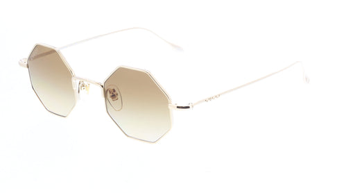 Gucci GG1814S-002 Gold geometric Unisex Sunglasses